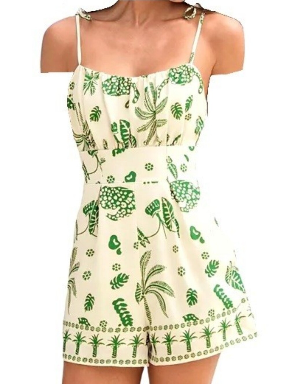 Sunburnt Tropical Romper